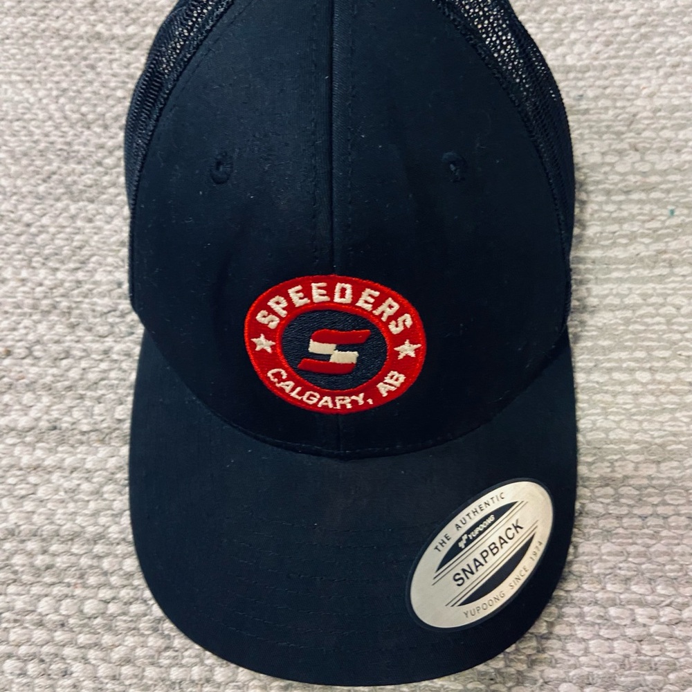 Black Snapback Cap - Picture 1 of 4
